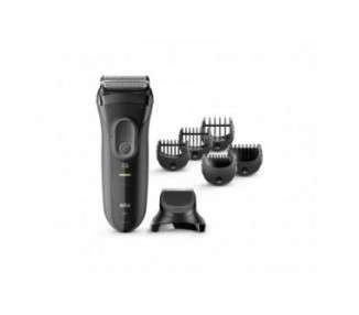 Braun Series 3 Shave&Style 3000BT Electric Shaver for Men Black