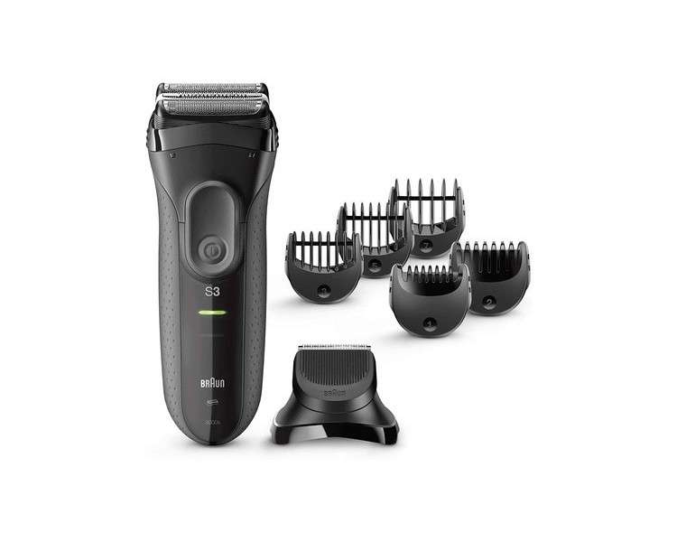 Braun Series 3 Shave&Style 3000BT Electric Shaver for Men Black