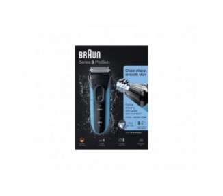 Braun Series 3 ProSkin Electric Shaver for Men with Precision Head Cordless Wet & Dry 3010s Black/Blue - Which? Great Value