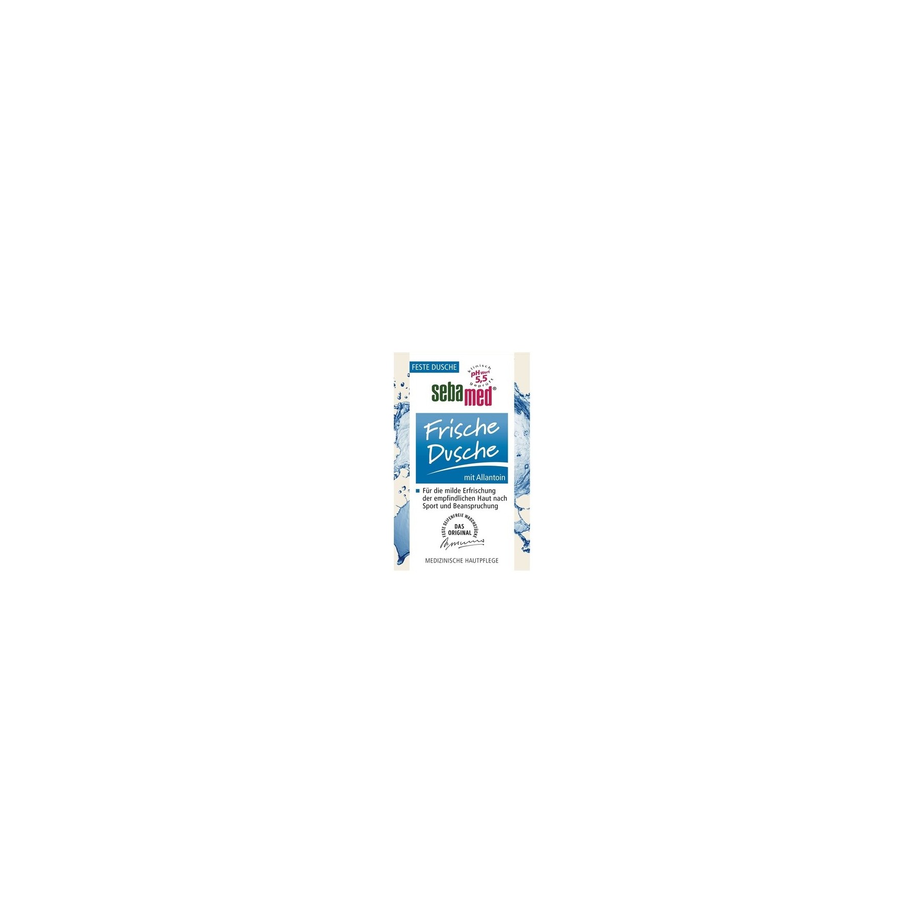 Sebamed Fresh Solid Shower without Microplastics and Mineral Oils 100g