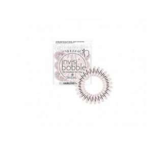 invisibobble Original Hair Ties for Girls Pink Transparent Spiral Hair Ties for Women Designed in the Heart of Munich