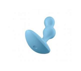 Satisfyer Deep Diver Connect App Bluetooth Anal Plug Blue Silicone Waterproof (IPX7)