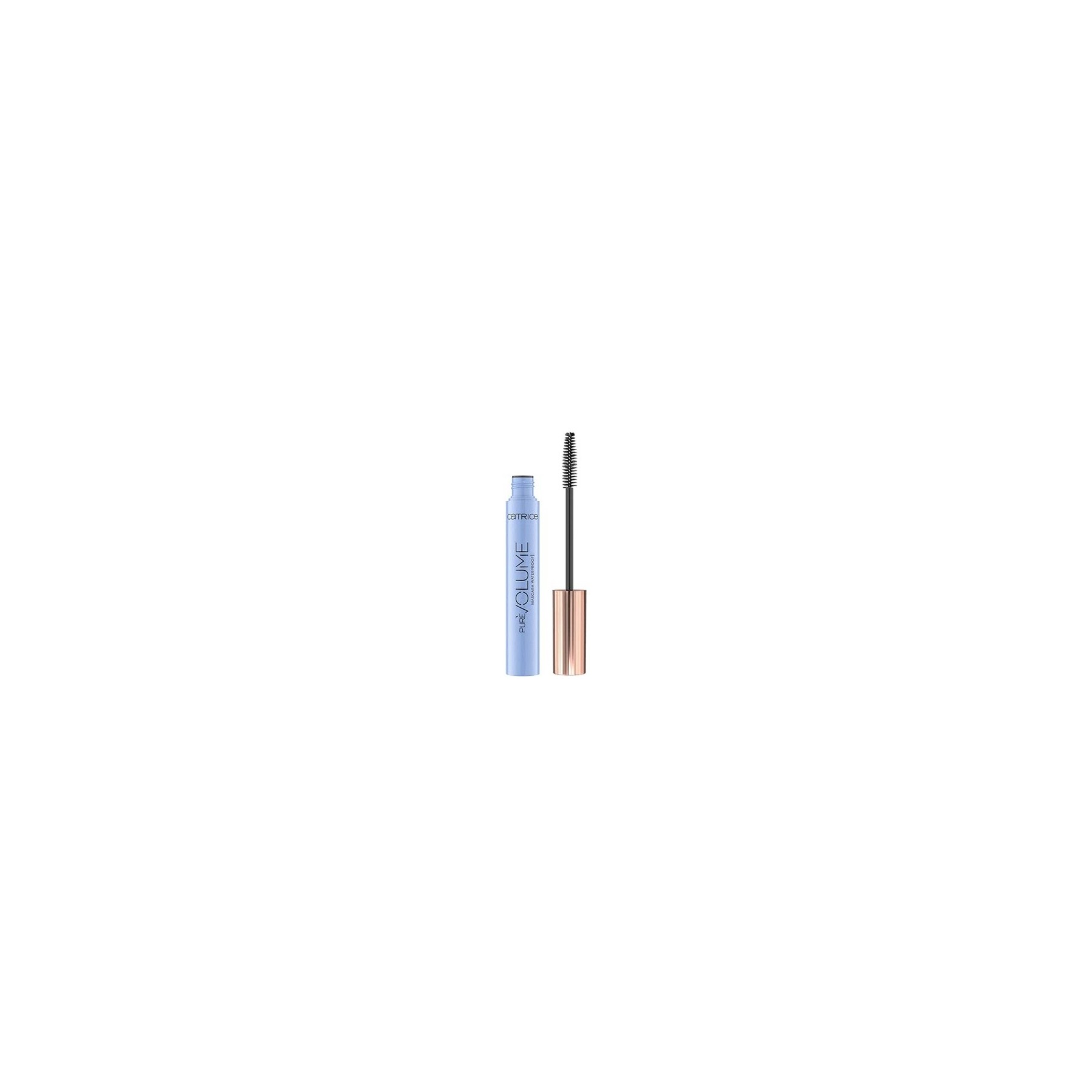 Catrice Pure Volume Waterproof Mascara 010 Black Volumizing with Oils and Smudge-Proof - 10ml