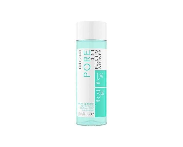 Catrice Pore 2-in-1 Peeling & Toner for Combination and Blemished Skin 100ml