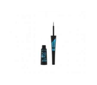 Catrice 24h Brush Liner Waterproof Eye Liner with Coconut Water 3ml - 010 Ultra Black Waterproof