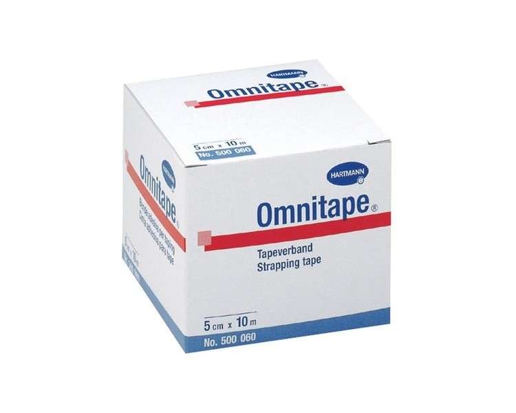 HARTMANN Omnitape Strong Adhesive Bandage Tape 10m x 5cm