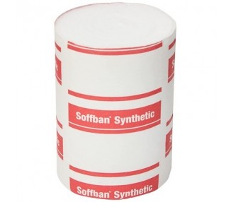 Soffban BF7148204 Synthetic Casting Padding 7.5cm Width 2.7m Length - Pack of 12 White