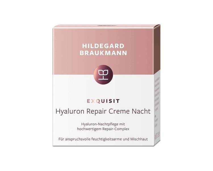 Hildegard Braukmann Exquisit Hyaluron Repair Night Cream 50ml