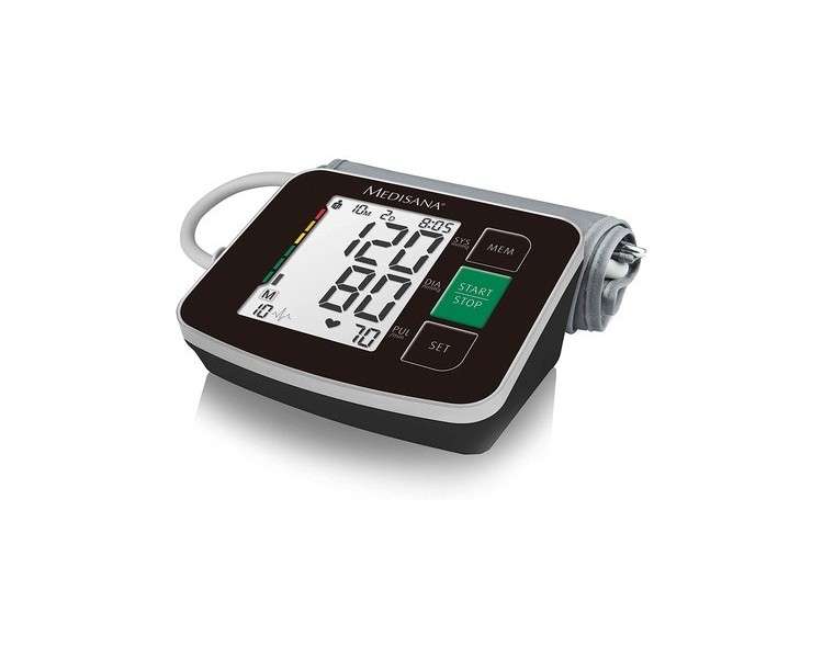 Medisana BU 516 Upper Arm Blood Pressure Monitor with Memory Function and Irregular Heartbeat Indicator