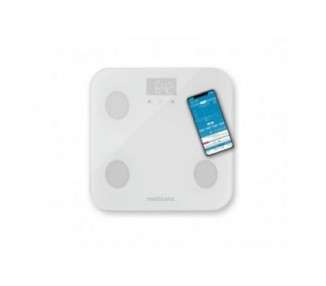 Medisana BS 600 Body Analysis Scale up to 180kg with Wi-Fi or Bluetooth - Measures Body Fat, Body Water, Muscle Mass and Bone Weight with VitaDock+ App