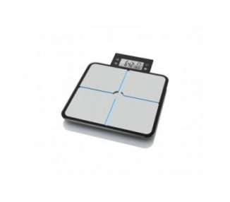 Medisana BS 460 Digital Body Analysis Scale 180kg - Measures Body Fat, Body Water, Muscle Mass, and Bone Weight - Scale with Removable LCD Display