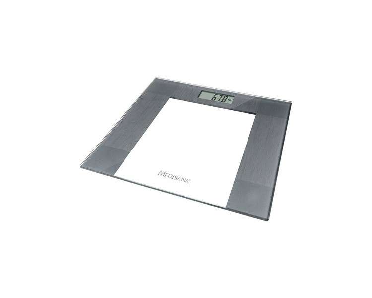 MEDISANA Glass/Slater-Effect Personal Scale PS 400 Grey