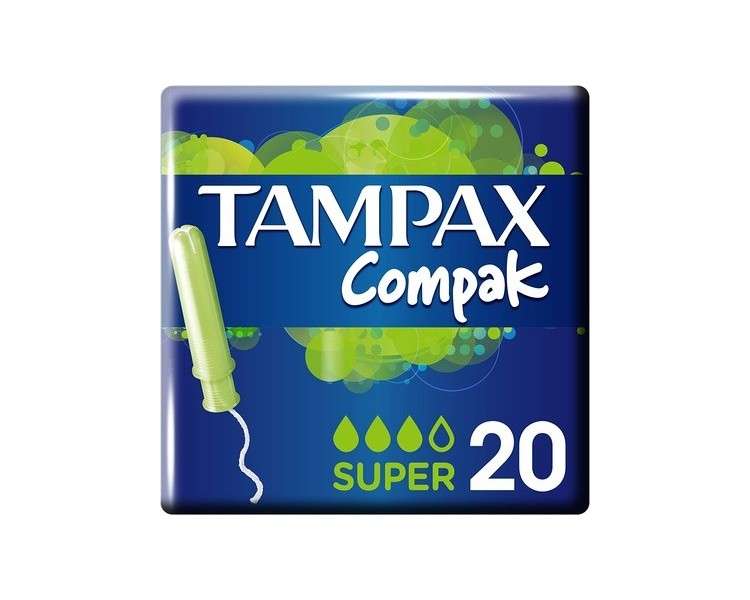 Tampax Compak Super 20 Tampons