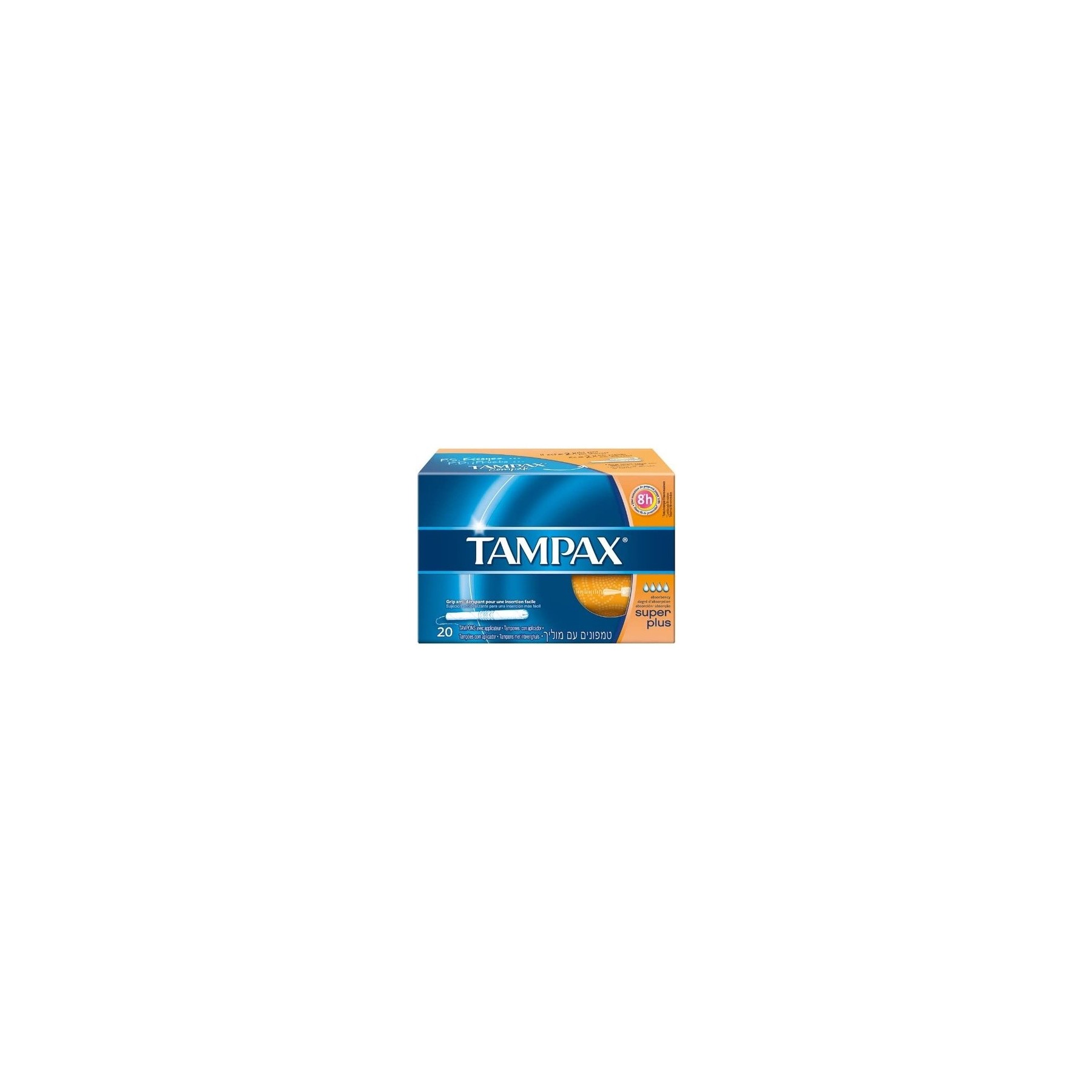 Tampax Classic Super Plus Tampons 40 Count