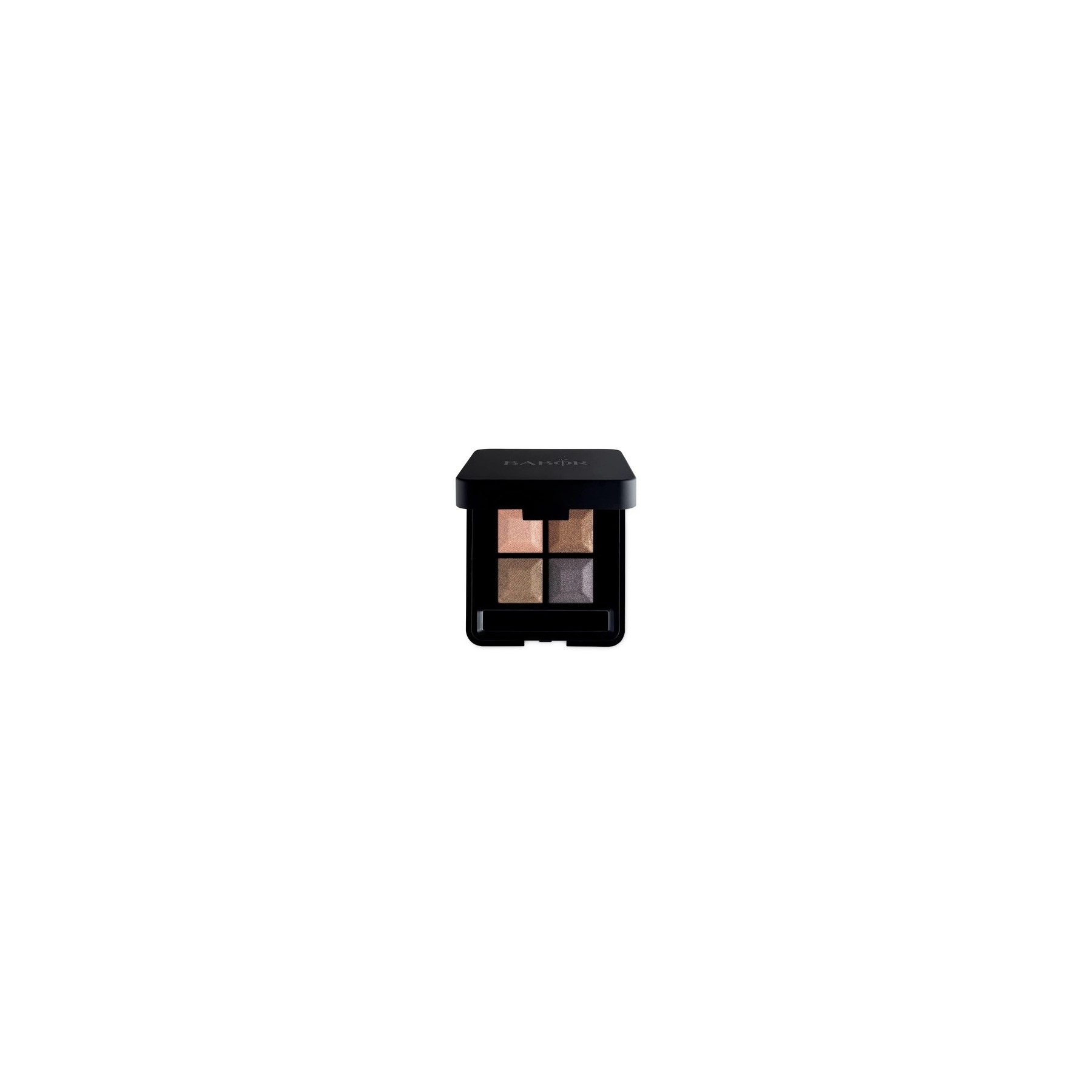 BABOR MAKE UP Eye Shadow Quattro 4g Palette with Coordinated Shades - 02 Smokey