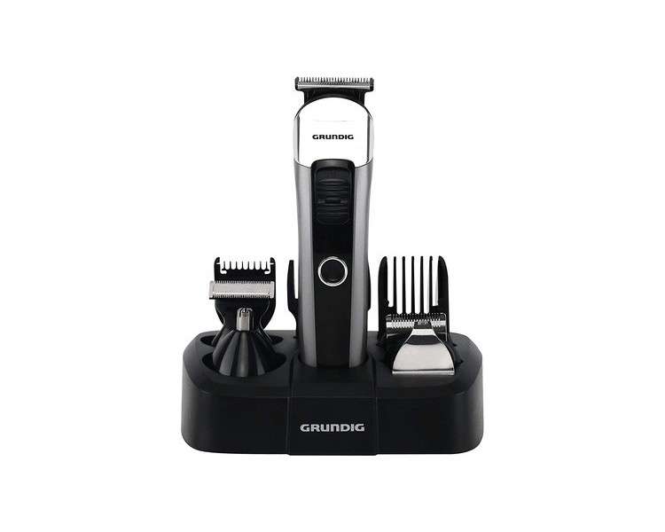 GRUNDIG MGK 6841 Multi Hair Cutting Set with Charging Station 8 Attachments