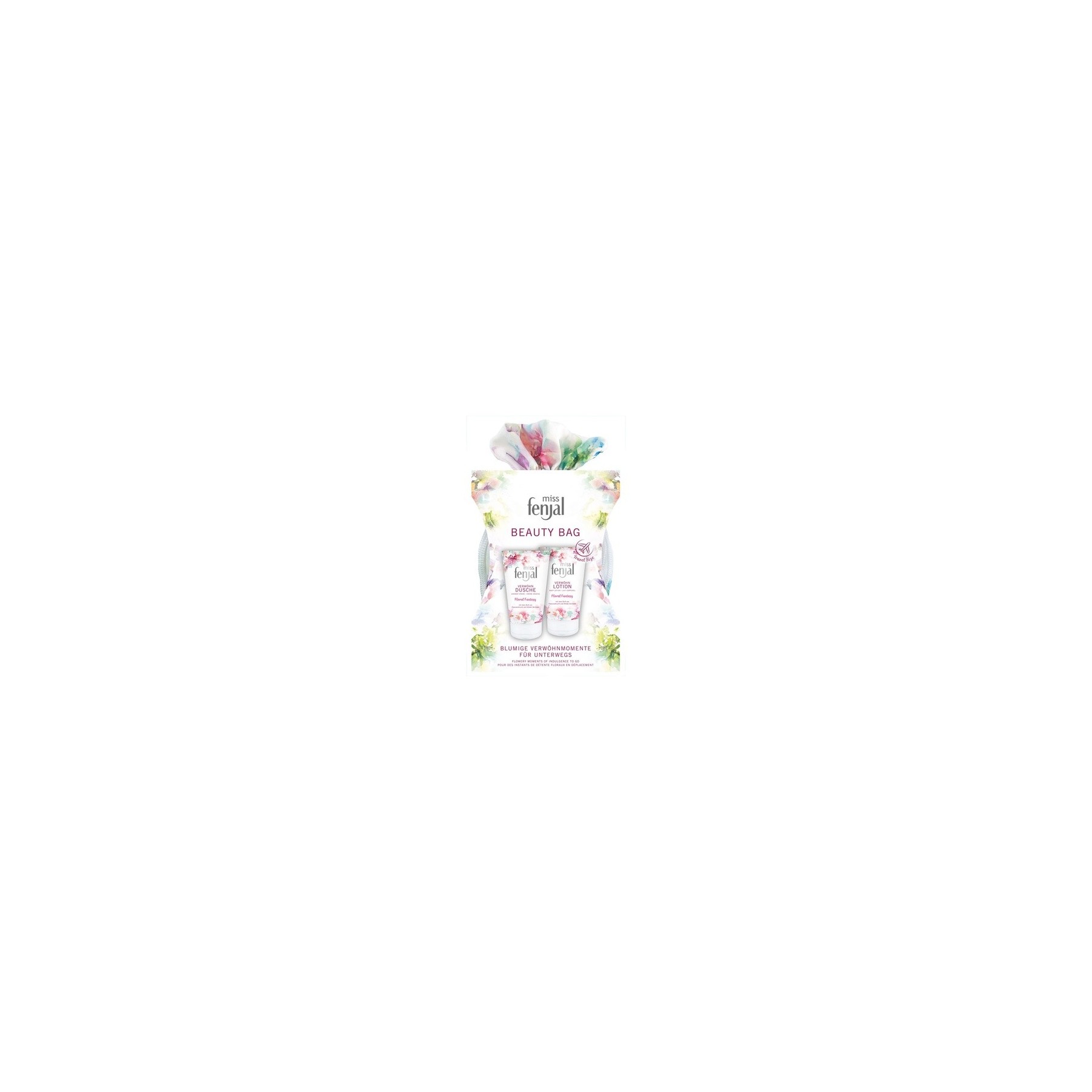 Miss Fenjal Floral Fantasy Shower and Lotion with Beauty Bag 150ml