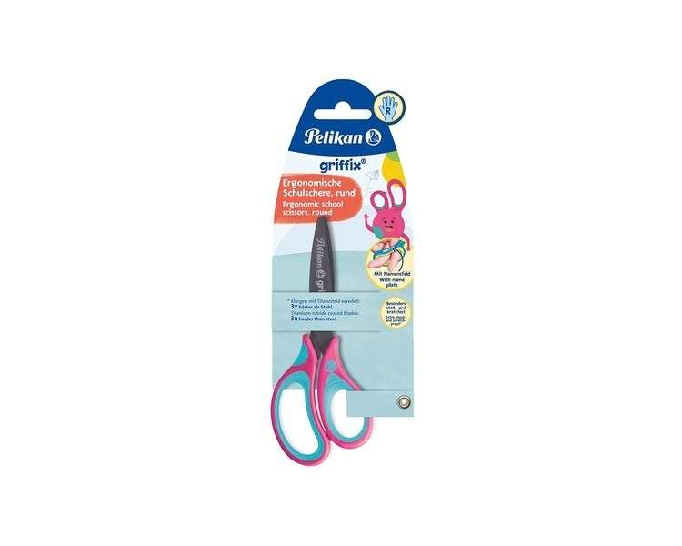 Griffix Rounded Scissors Lovely Pink