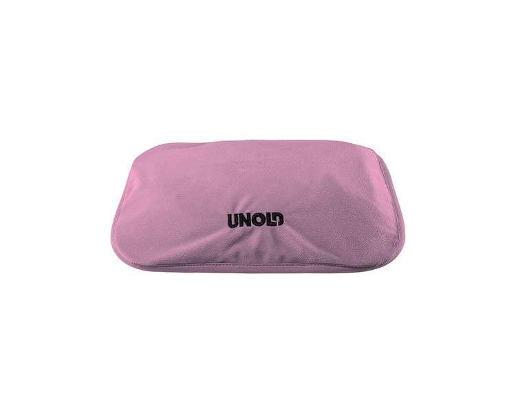 UNOLD 86014 Wärmi Electric Hot Water Bottle Pink for Soothing Heat on Stomach, Back, Neck, etc. Safe Handling without Dangerous Pouring of Hot Water, No Electromagnetic Radiation