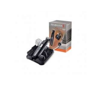 Remington GroomKit PG6130 Face and Body Hair Styling Set with 4 Detachable Heads Black/Grey
