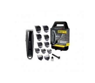 Remington Indestructible Pro Hair Clipper with 11 Attachment Combs and Storage Case