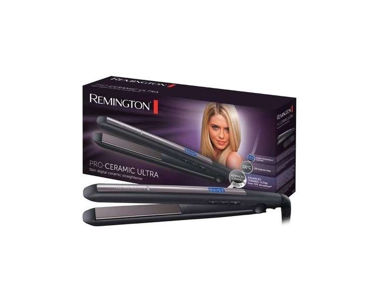 Remington Pro-Ceramic Ultra Hair Straightener with LCD Display 150-230°C - Single