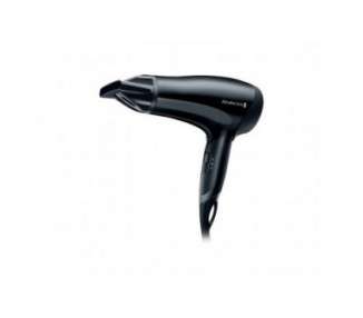 Remington Ion Hair Dryer Power Dry 2000W with Styling Nozzle and Multiple Heat/Speed Settings D3010