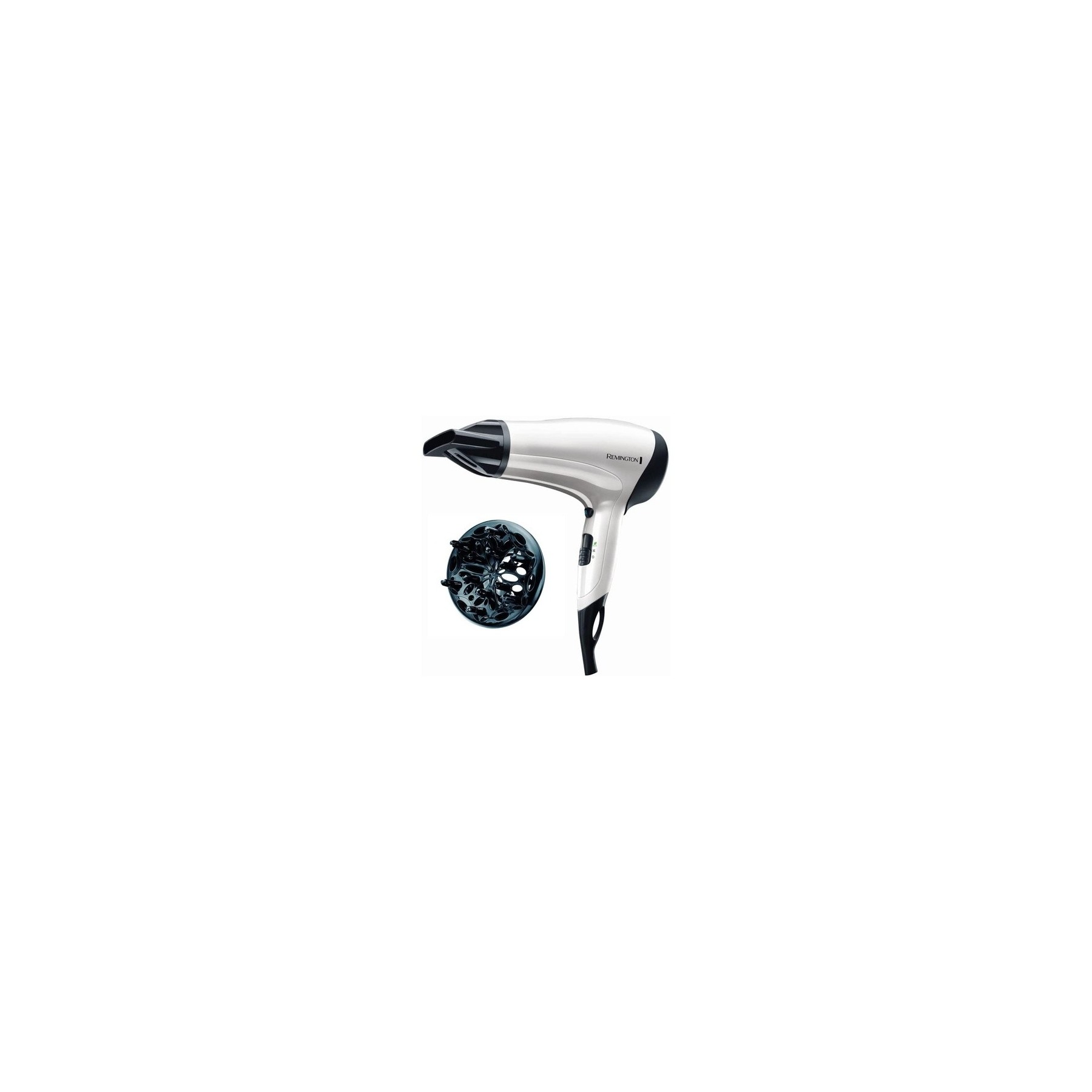 Remington Power Volume Ion Hair Dryer 2000W with Styling Nozzle and Diffuser