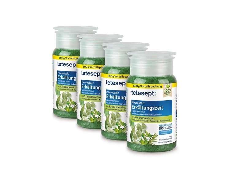 tetesept Meeressalz Bath Additive Cold Season with Essential Oils 600g