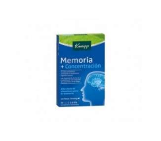 Kneipp Memory and Concentration 30 Capsules