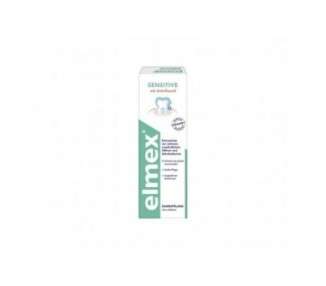 Elmex Sensitive Mouthwash 100ml - Extra Protection Against Sensitive Teeth - Alcohol-Free - Travel Size