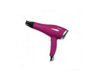 ProfiCare PC-HT 3045 Professional Hair Dryer 2200W 3 Temperature/Power Settings Purple/Silver