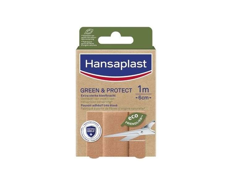 Hansaplast Green & Protect Cutting Plasters 10 X 6 Mm, Plasters