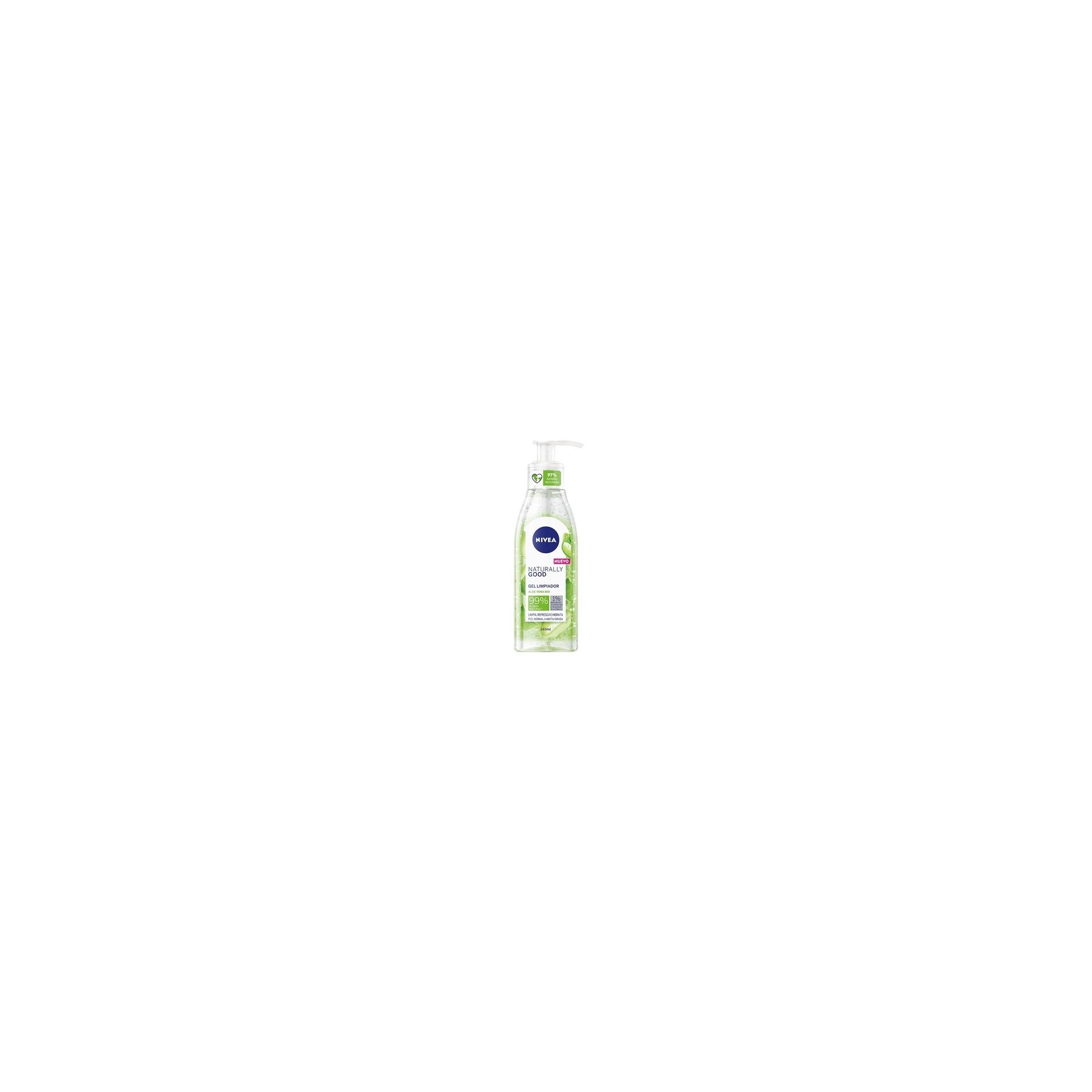 Nivea Naturally Good Aloe Vera Facial Cleansing Gel 140ml
