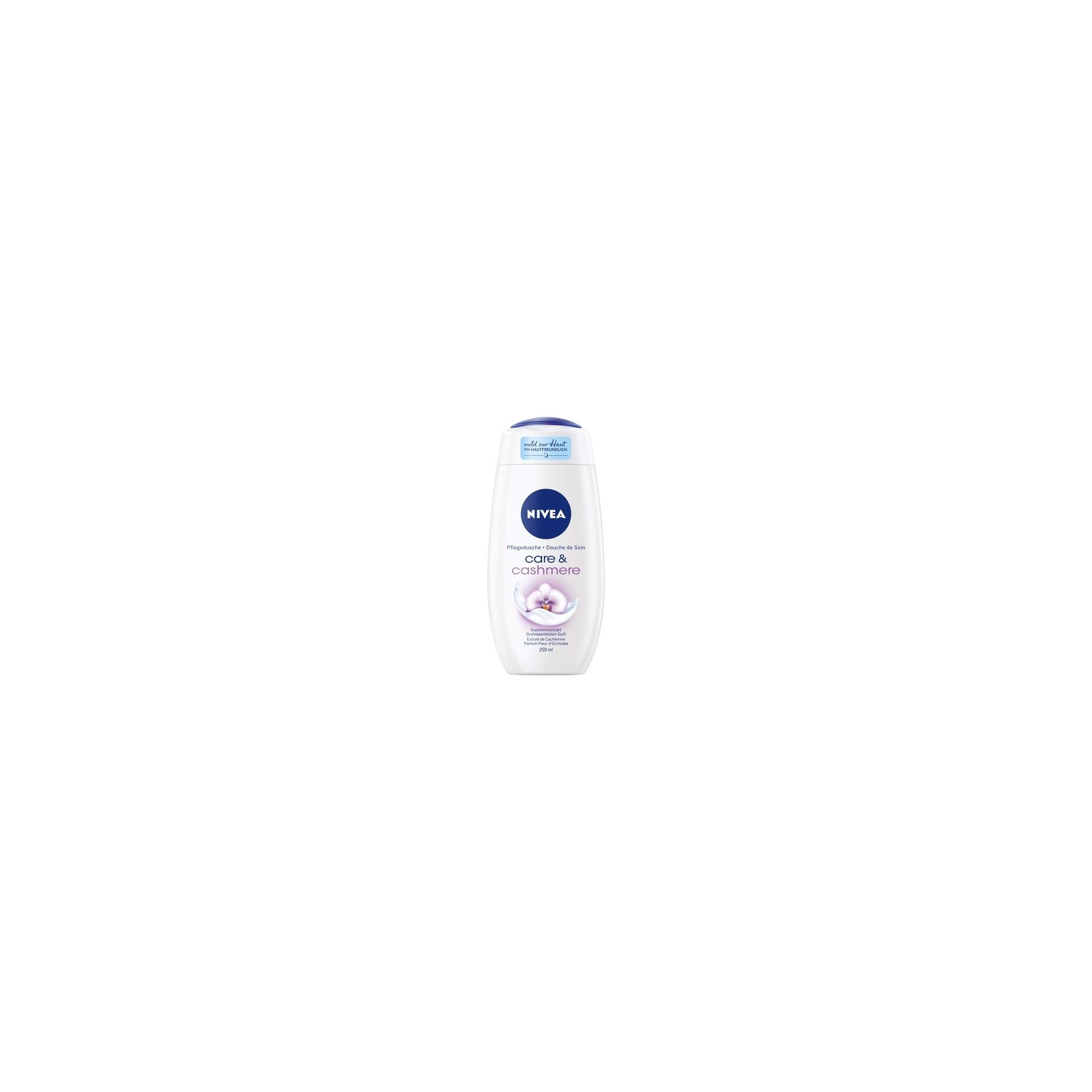 NIVEA Creme Care & Cashmere Shower Cream 250ml with Cashmere Extract and Delicate Orchid Scent