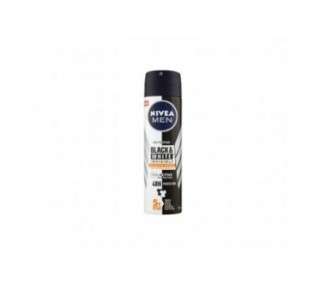 Men Black & White Invisible Anti-perspirant Deodorant Spray 150ml