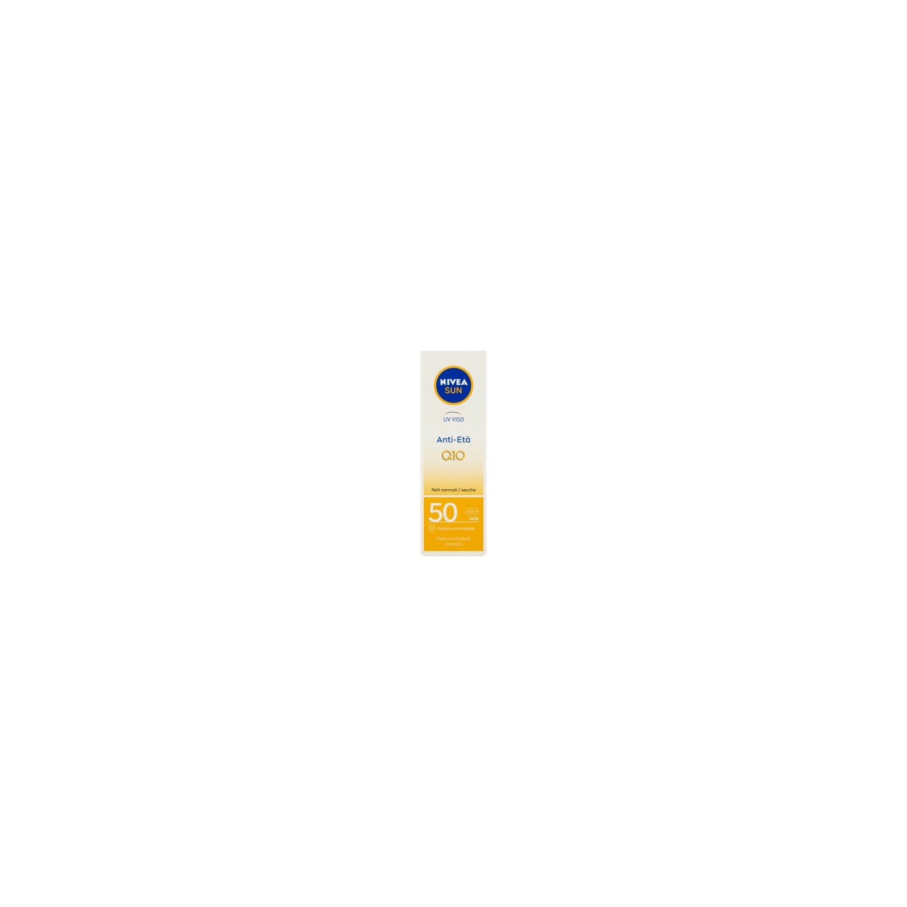 Nivea SUN UV Face Cream Q10 Anti-Aging SPF50 50ml Tube