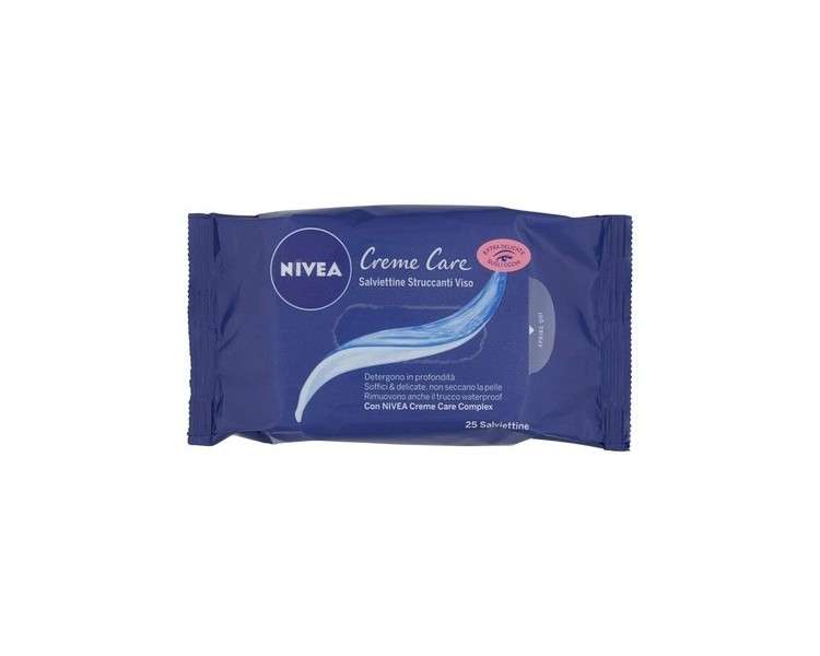 Coty Nivea Makeup Remover Wipes 25 Pieces and 100ml