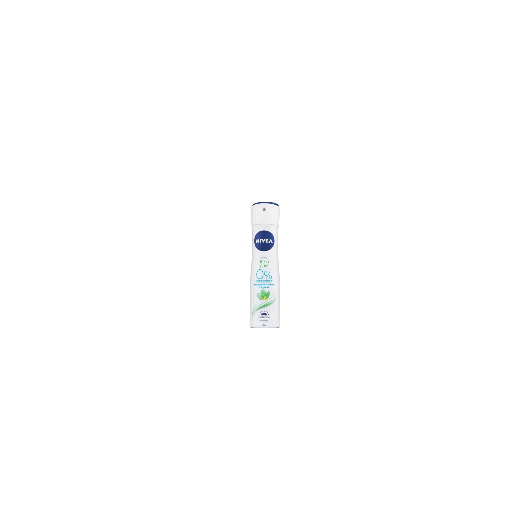 Nivea Fresh Pure 0% Aluminum Salts Spray Deodorant 150ml
