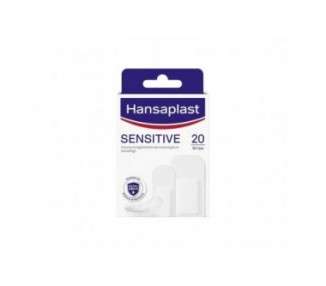 Hansaplast Sensitive Bacteria Shield Wound Plasters 20 Strips Light
