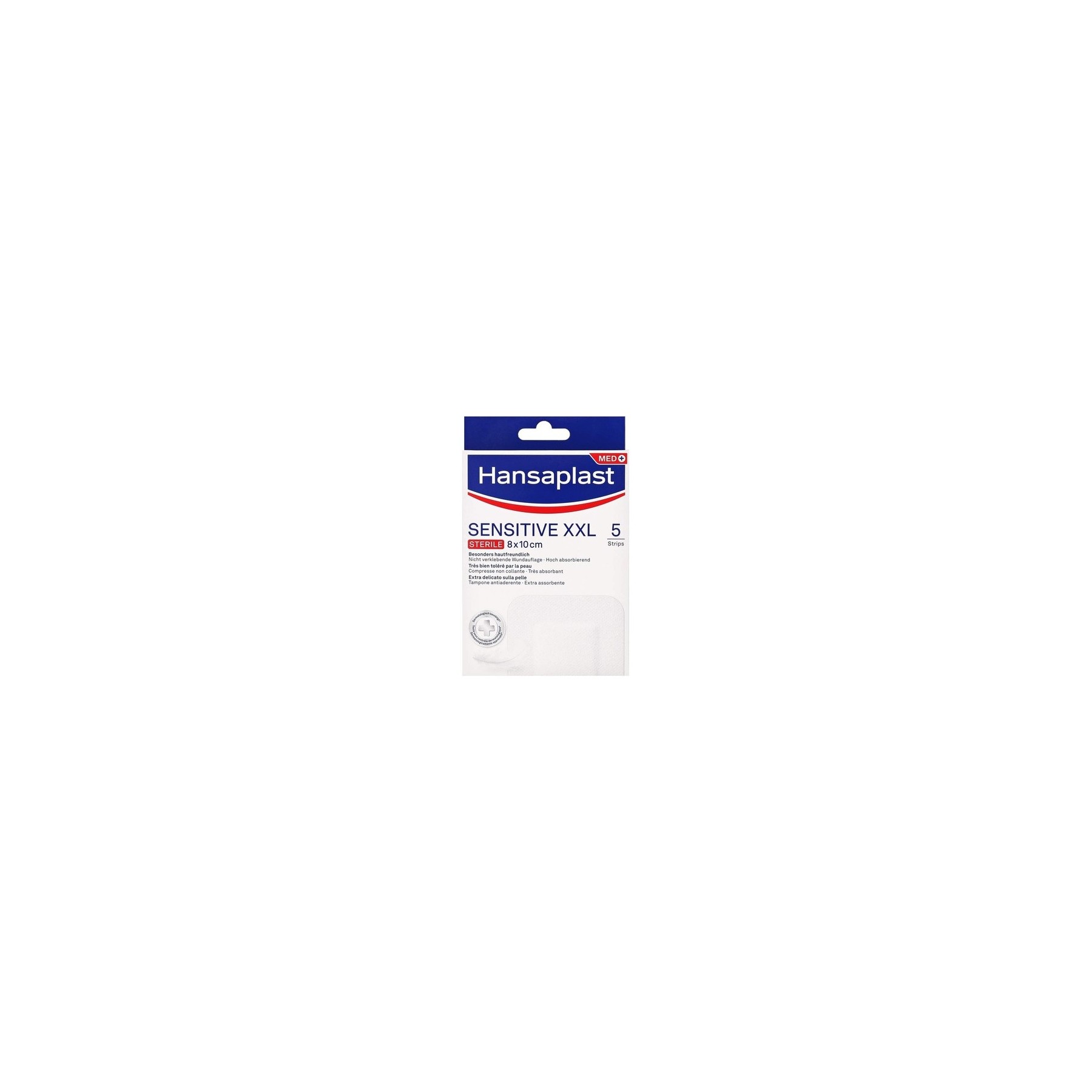 Hansaplast Sensitive Sterile Wound Dressing 8x10 cm
