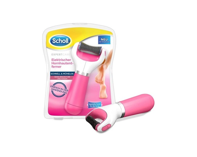 Scholl ExpertCare Electric Express Pedi for Silky Soft Feet with Special Heel Roll