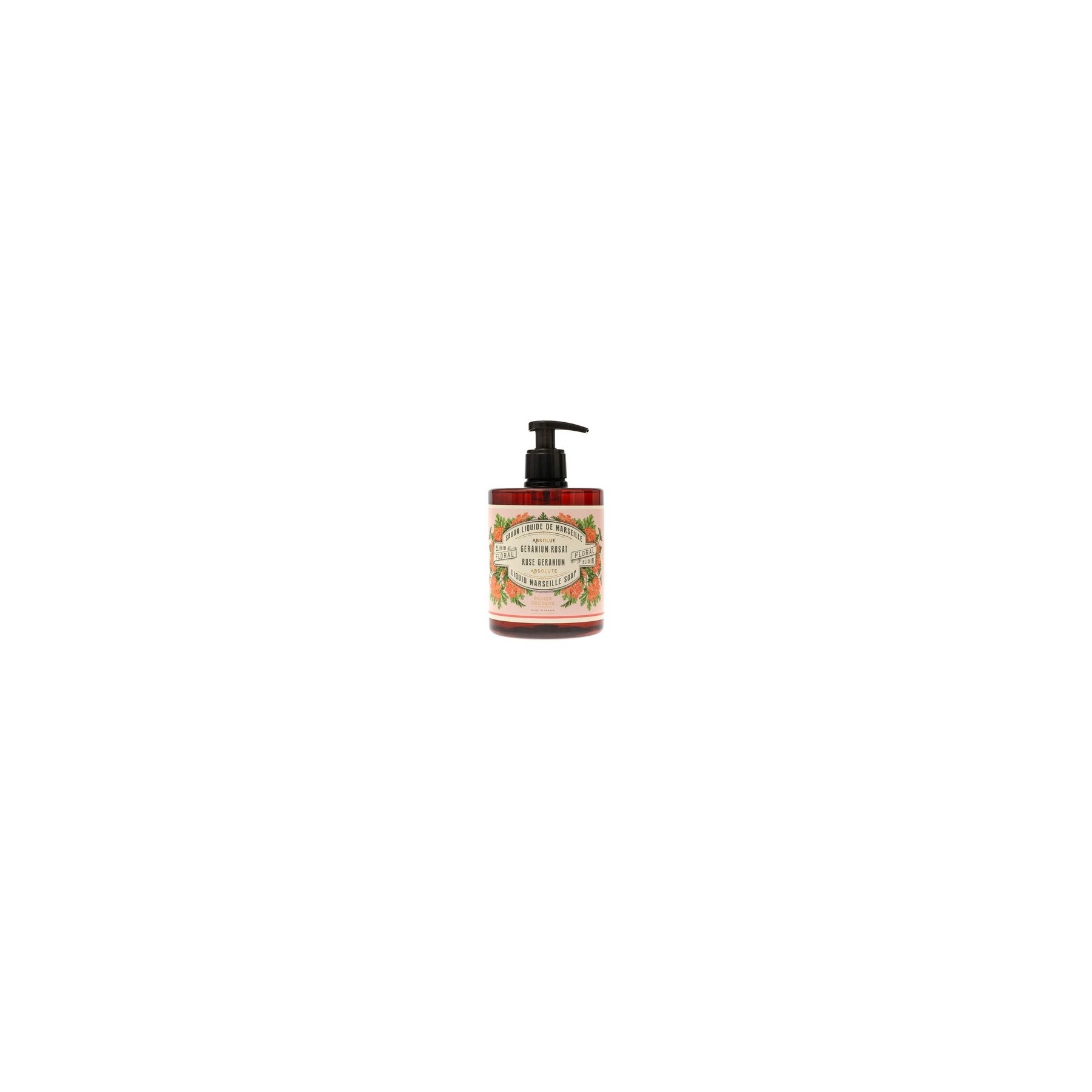 Panier des Sens Marseille Liquid Soap Rose Geranium 500ml