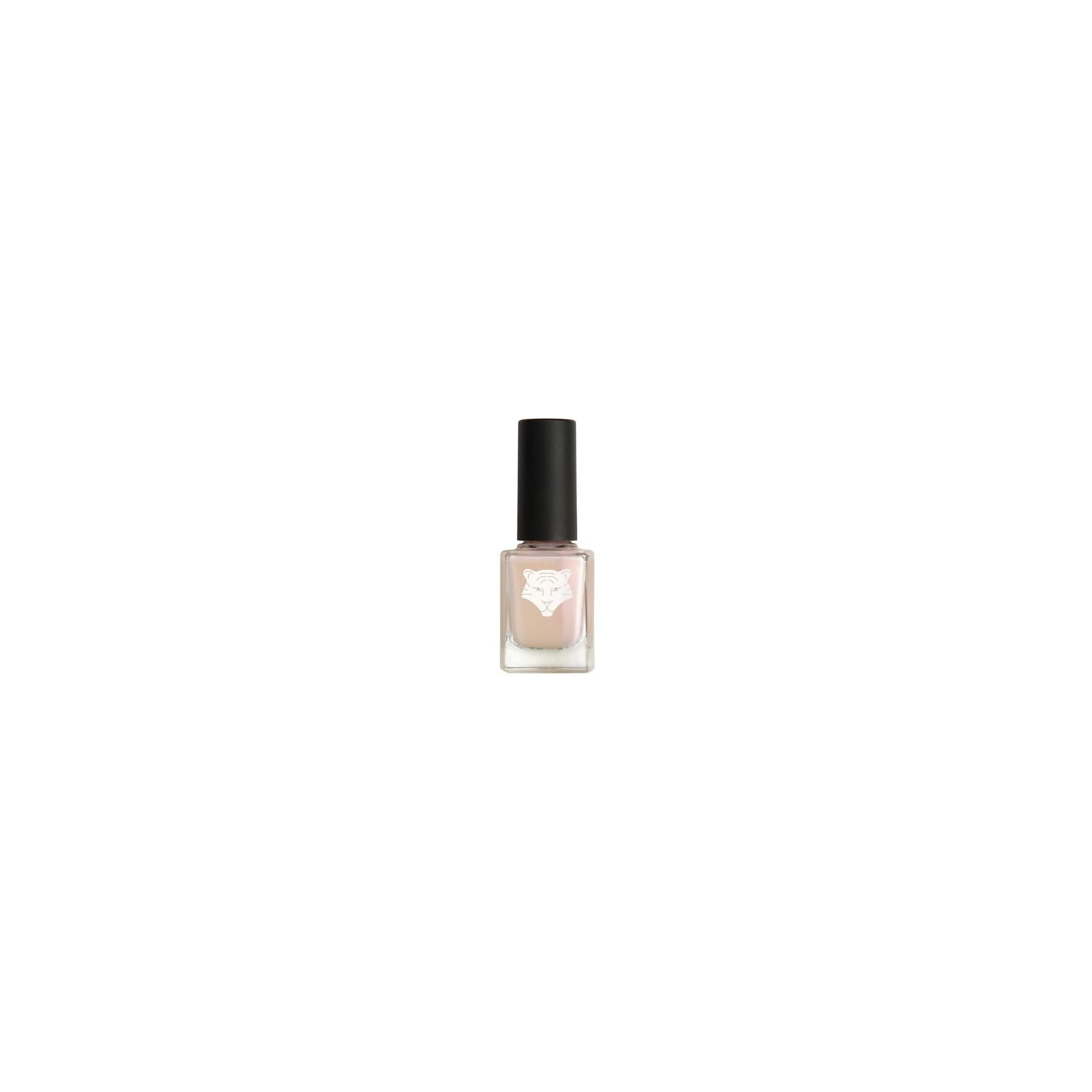 ALL TIGERS Vegan & Natural Nail Polish Color White 101 Dance In The Rain Long-Lasting Shine