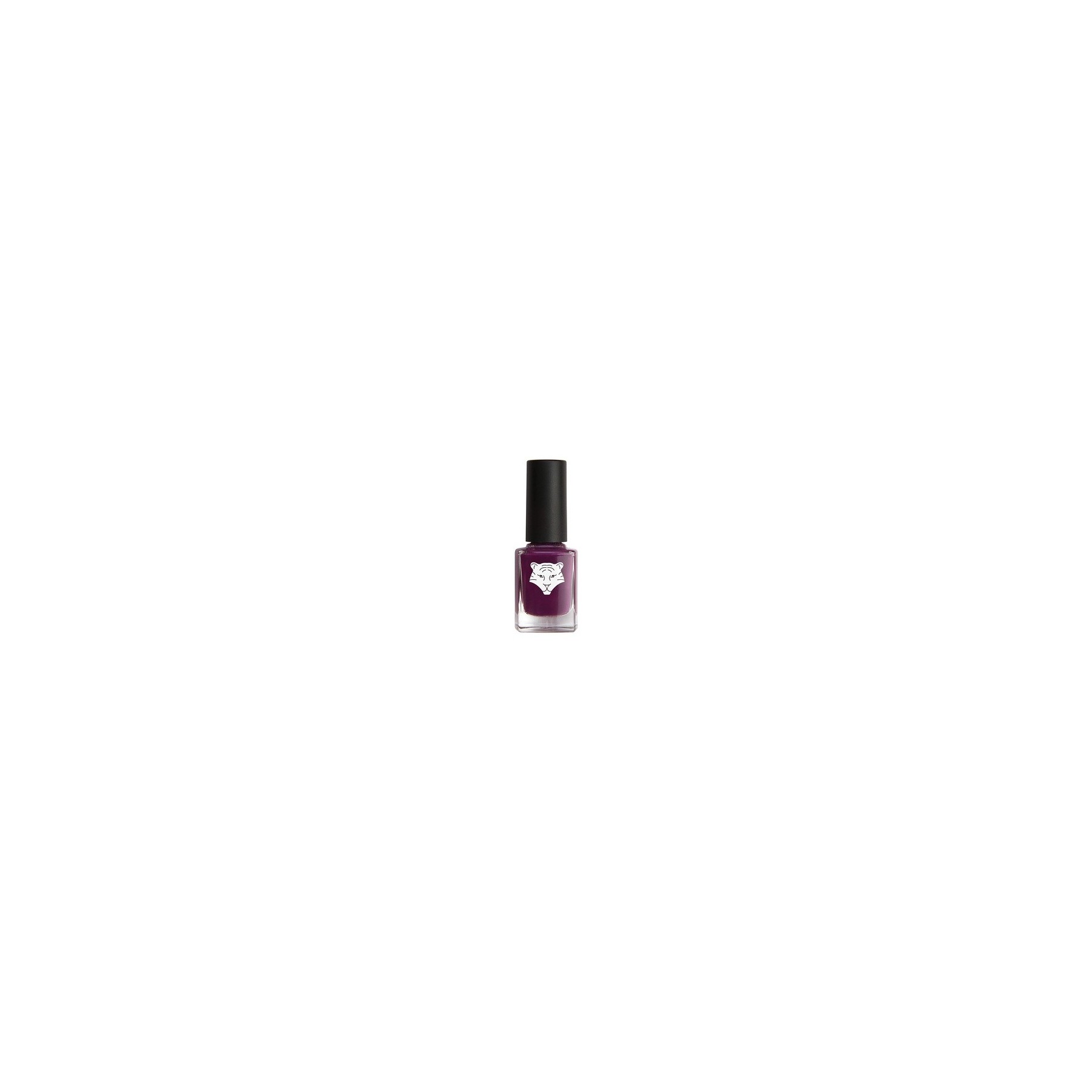 ALL TIGERS Vegan and Natural Nail Polish - Color: Violet 299 Walk The Talk - Long Lasting Glossy Finish