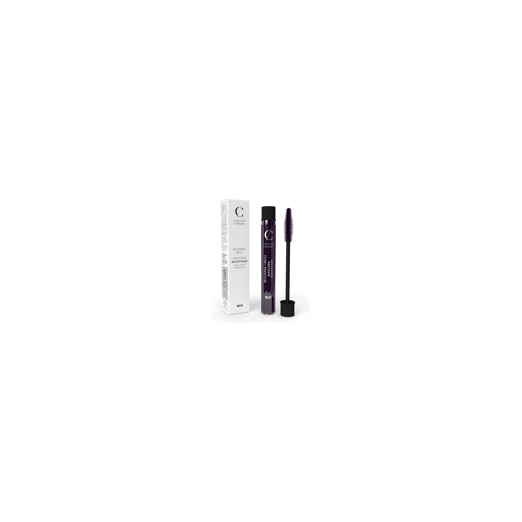 Couleur Caramel Backstage Bio & Vegan Mascara Refill 33 Aubergine
