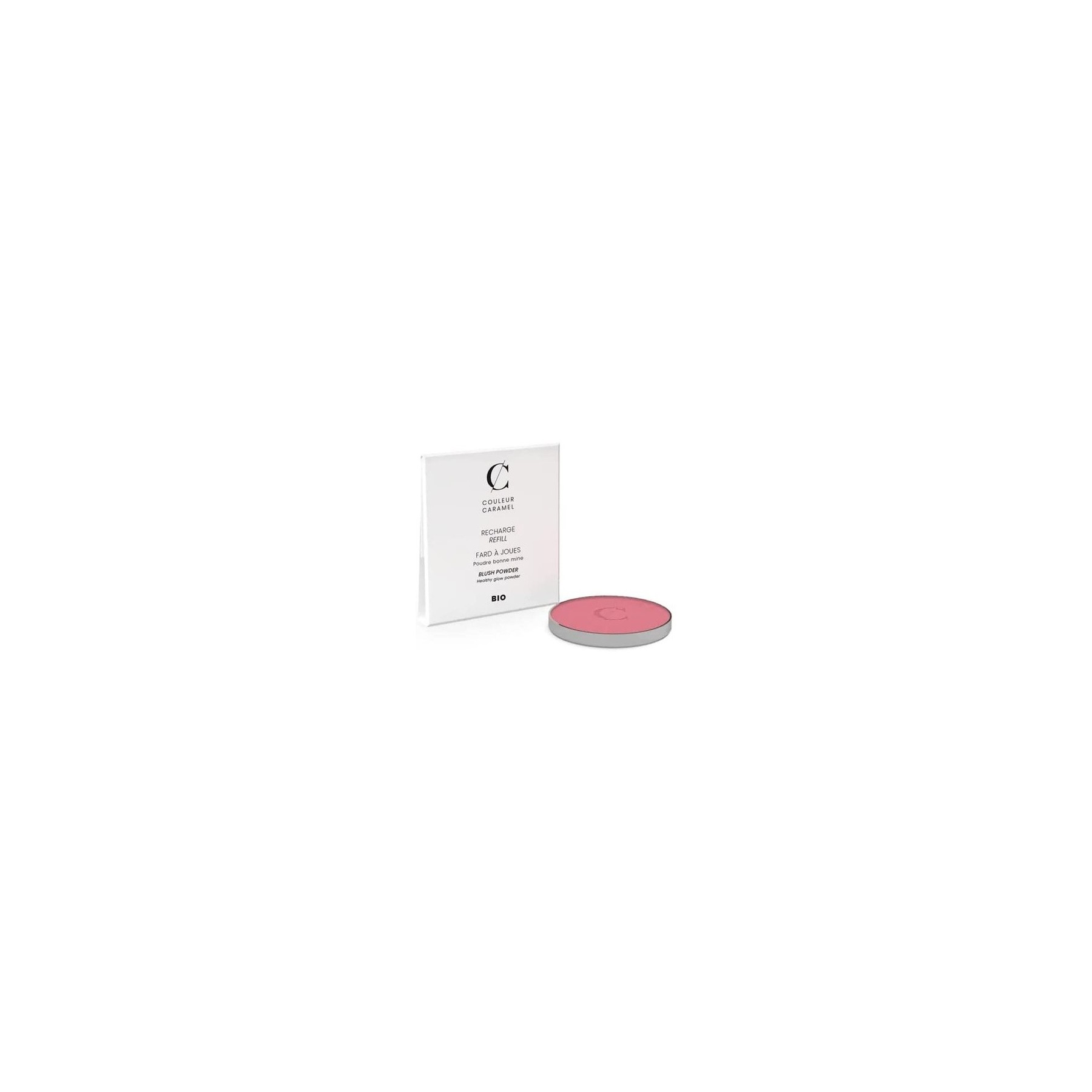 Couleur Caramel Bio & Vegan Blush Refill 69 Bright Pink