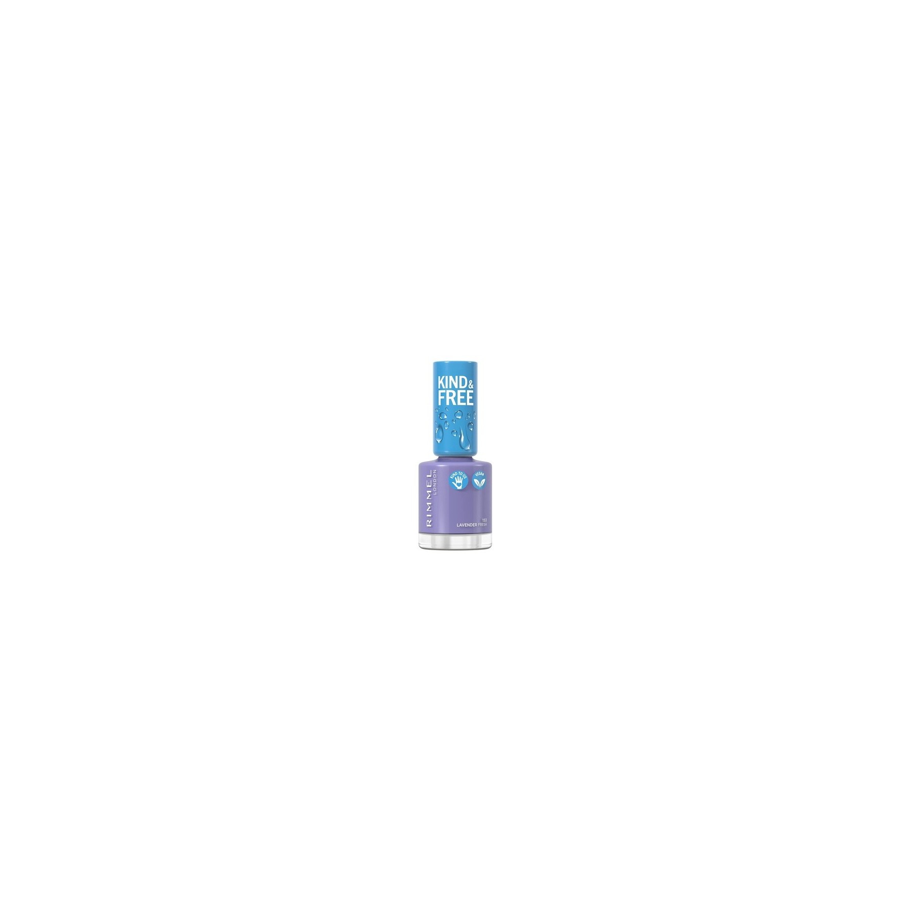 Rimmel London Kind & Free Nail Lacquer 153 Lavender Fresh 8 ml