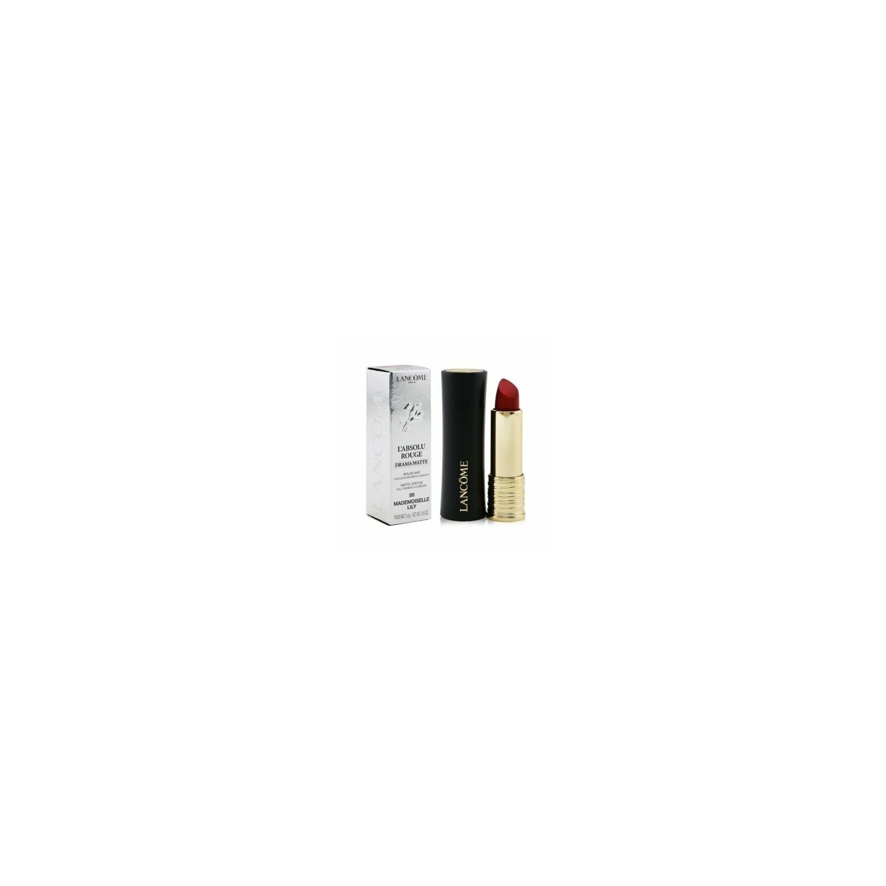 Lancôme L'Absolu Rouge Drama Matte 89 Mademoiselle Lily 3.4g