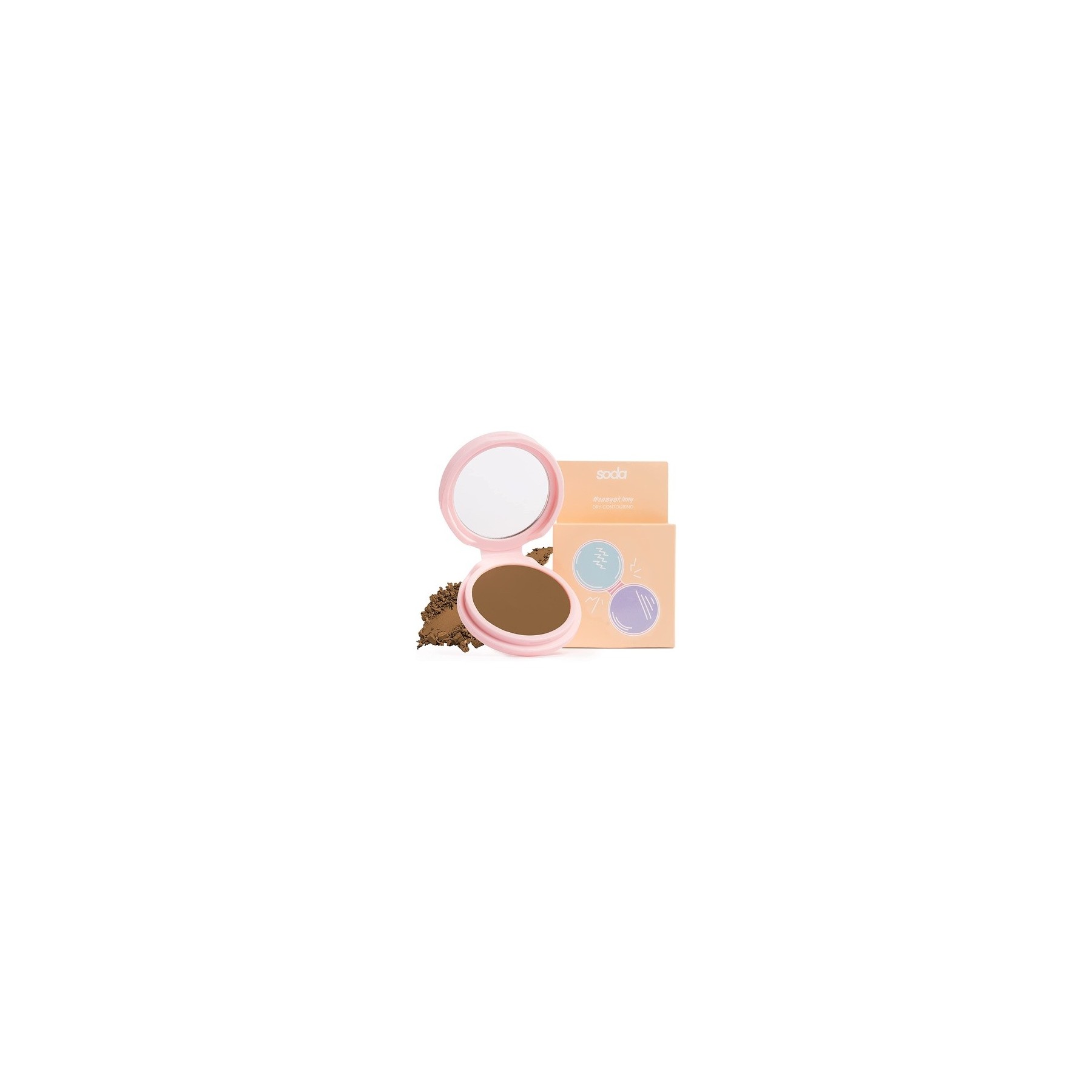 Soda Dry Contour Powder 02 Chocolate Doughnut Bronzer 8.5g